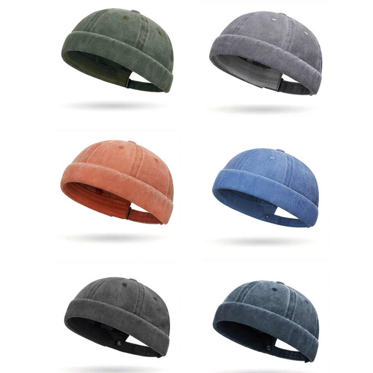 Винтажная шапка в стиле дыни для мужчин и женщин