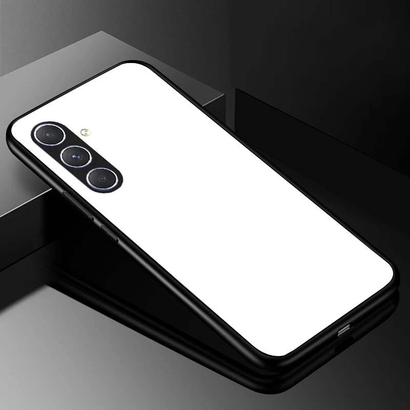 Luxury Tempered Glass Hard PC Phone Case - Premium Back Bumper Cover