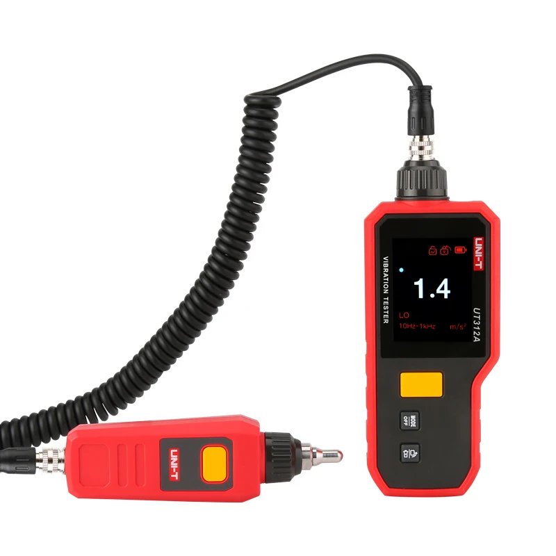 UNI-T High Precision Digital Vibration Testers UT311A UT312A; Vibration Acceleration/Velocity/Displacement Measurement 3