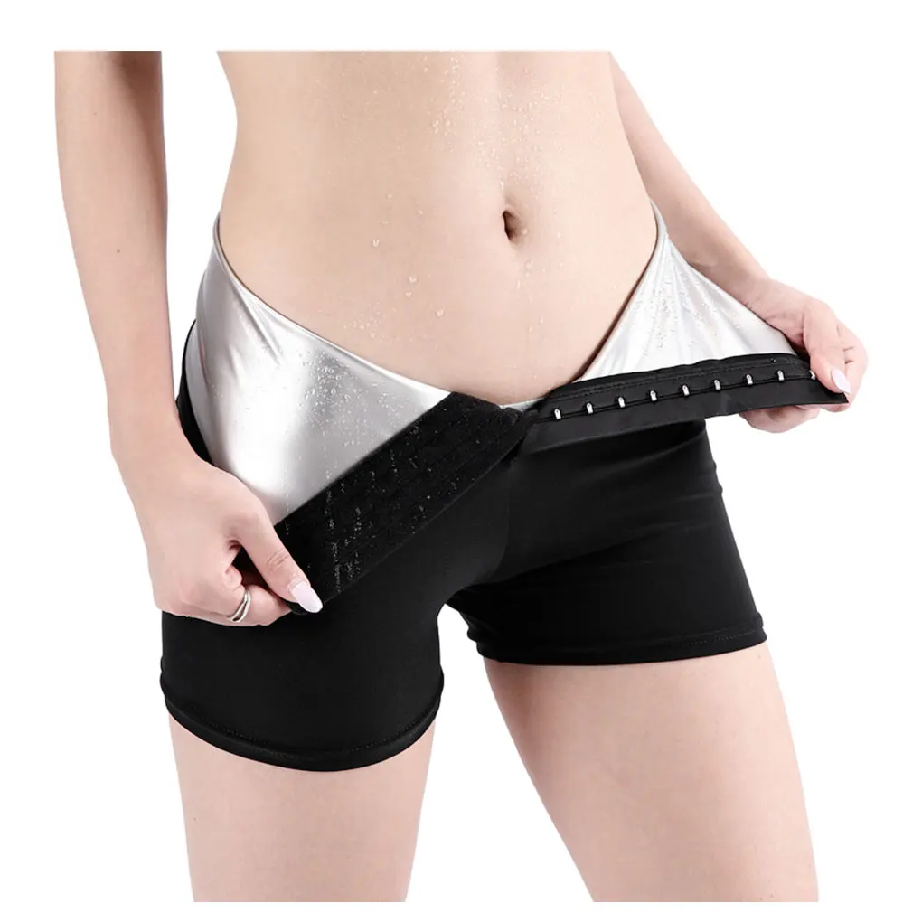 

Women High Waist Shorts Fitness Sauna Short Pants Female Sportswear