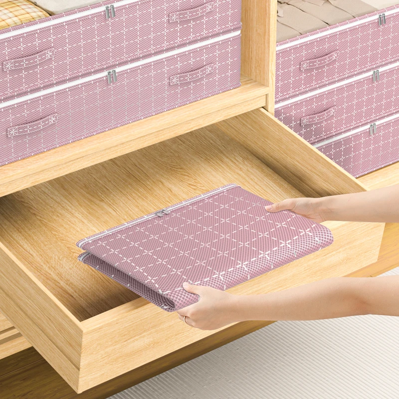 Large Bed Bottom Storage Box Foldable Clothing Quilt Storage Bag Household Dust and Moisture Bedroom Toy Sundries Organizing Bag 6