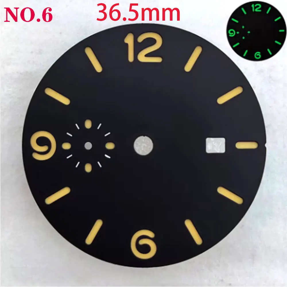 Custom Luminous Dial for Various Movements, 36/38.5mm