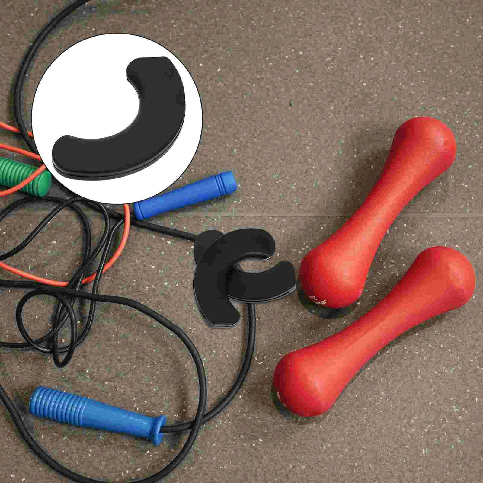 

Dumbbell Rest Fitness Equipment Holder Dumbbell Shockproof Pads Fitness dumbbell support Cushion pad protection pad quakeproof
