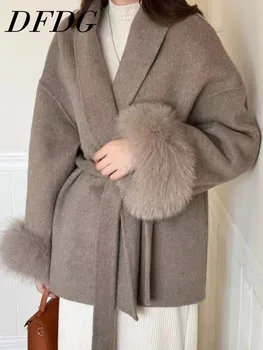 Luxe Revers Wool Coat 1