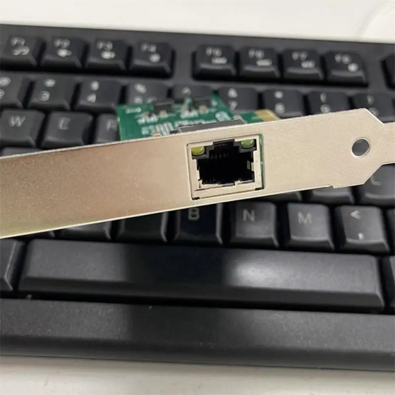CORA PCIE 1X 이더넷 서버 어댑터 RJ45 기가비트 네트워킹 카드 로우 프로파일 브래킷이 있는 PCIE 1000M 이더넷 카드