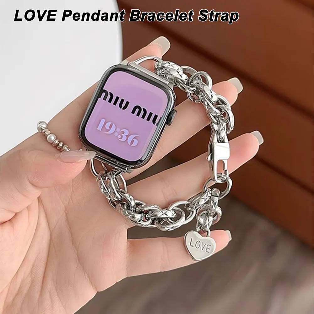 Elegant Diamond Steel Luxury Bracelet Band