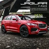 Welly 1:24 JAGUAR F-Pace SUV Alloy Car Model Diecast Metal Toy Vehicles Car Model High Simulation Collection Childrens Toys Gift 1