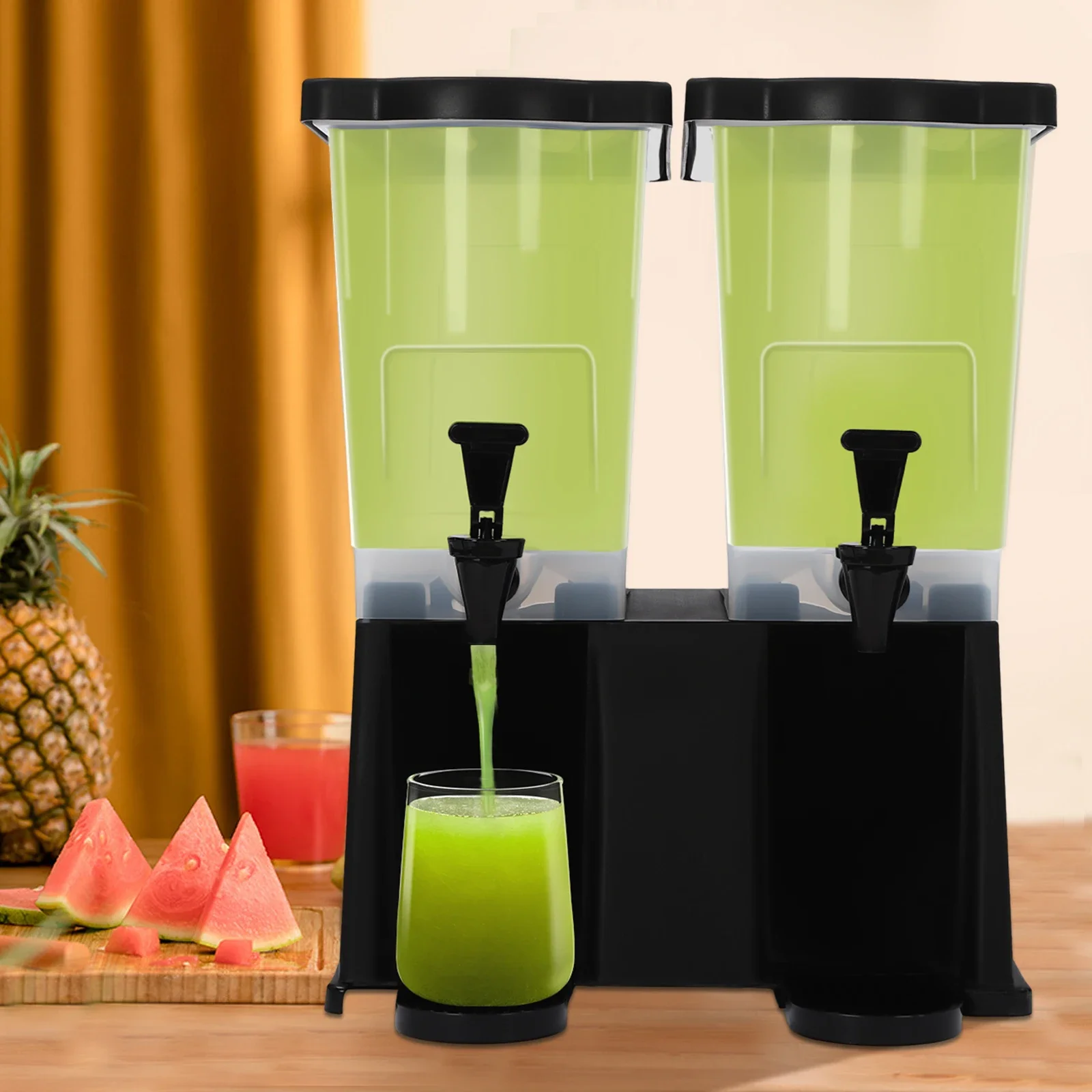 Food Grade 22L Juice Dispenser With Lids Bar Cafe Restaurant Use Large Capacity Plastic Drink Dispenser Coffee & juice Container