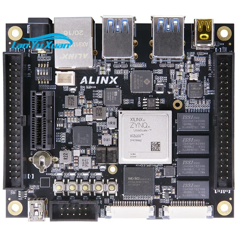 

Макетная плата FPGA Xilinx Zynq UltraScale + MPSoC AI Smart XUZU2CG