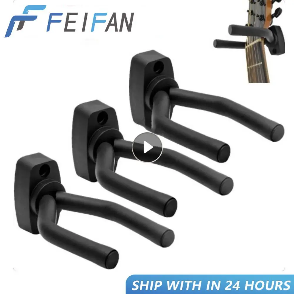 Guitar-Wall-Hook-Instrument-Display-Guitars-Metal-Sponge-Stand-Hangers ...