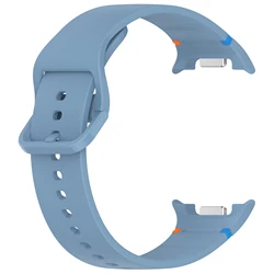 Premium Silicone Sports Strap for Smartwatches - Soft & Durable Smartwatch Accessory (Official Blue)