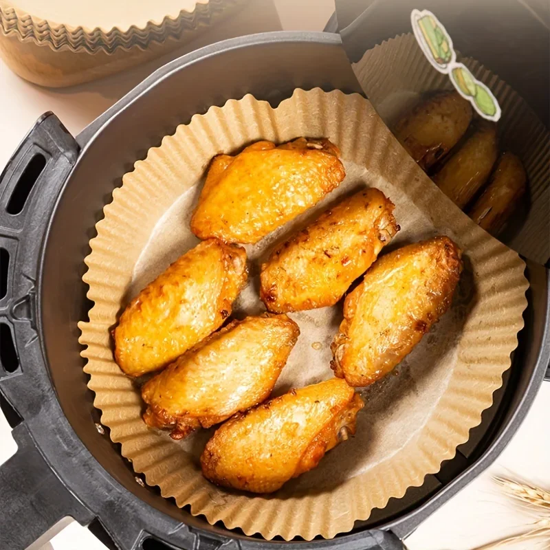 Air Fryer Paper Air Fryer Special Paper High-temperature Resistant Oil Absorbing Paper Pad Food Grade Special Circular Square Baking