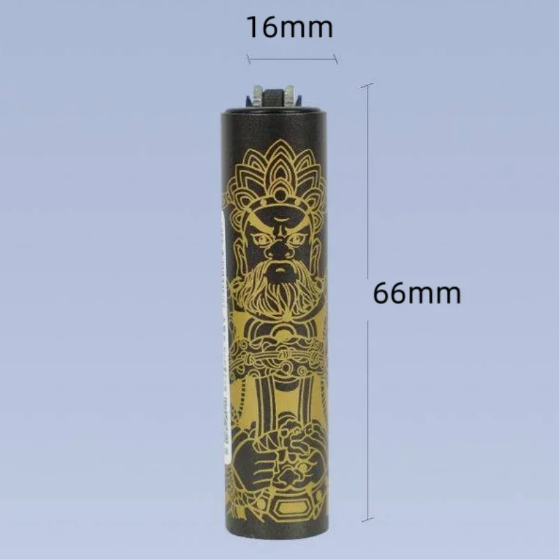Spain Clipper Lighter Four Heavenly Kings Sand Wheel Metal Lighter Cycle Inflatable Men'S Cigarettes Accessories Gift Collection