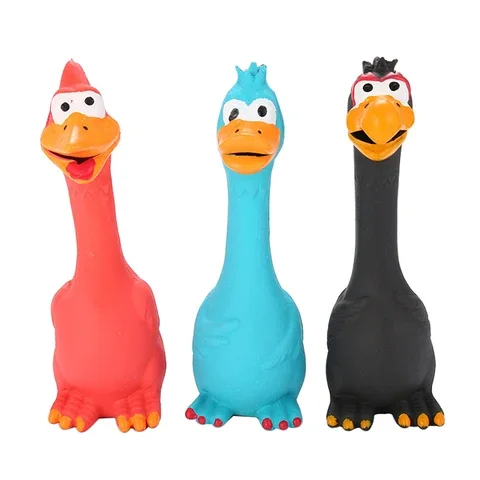 

Pets Dog Toys Screaming Chicken Squeeze Sound Toy Dog Squeaker Chew Training Pet Products Resistant Pig Puppies Small Dogs Toys