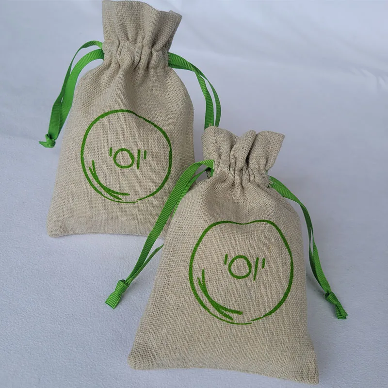 20 Sachets Cadeaux En Jute Naturel 8x10cm - Sacs Réutilisables Avec Cordon - Pour Bijoux, Savons, Cadeaux Mariage