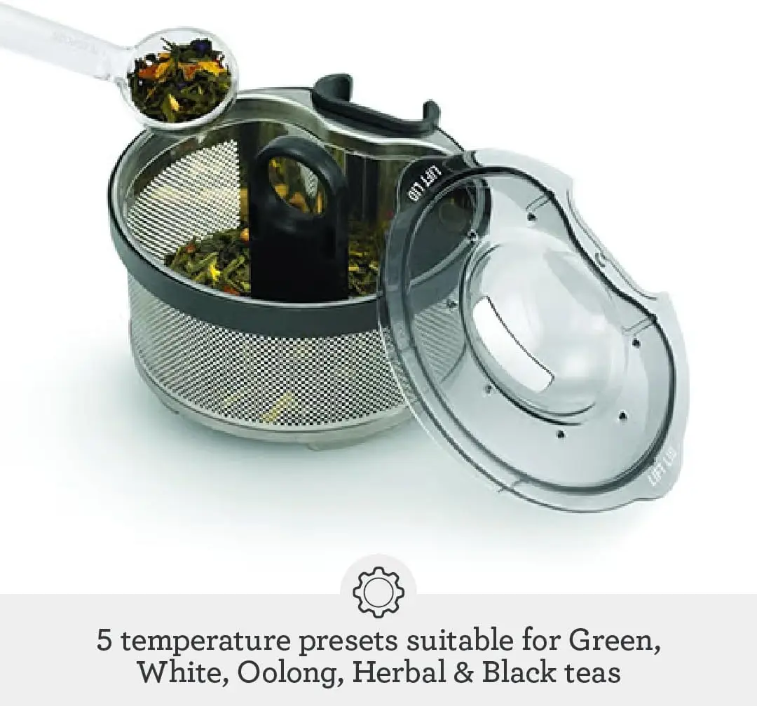 the Tea Maker Kettle, One Size, Brushed Stainless Steel 6