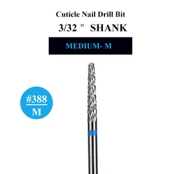 Tungsten Carbide Nail Drill Bits - Electric Rotary Accessory (388 - M)