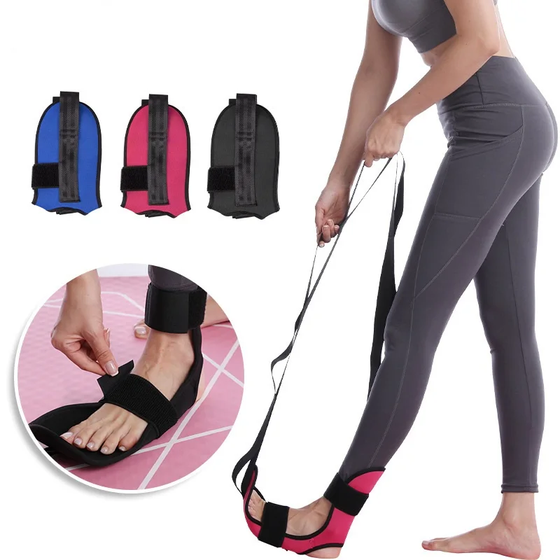 Yoga Leg Stretcher Flexibility Stretching Strap Fitness For Rehabilitation Strap Plantar Fasciitis Trainer Tape Stretching Legs stretching band