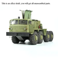 CROSSRC RC BC8C Mammoth 8*8 Car Military Truck 1/12 KIT UBEC Motor Light and Sound Unassembled Outdoors Toys Model TH11100 2
