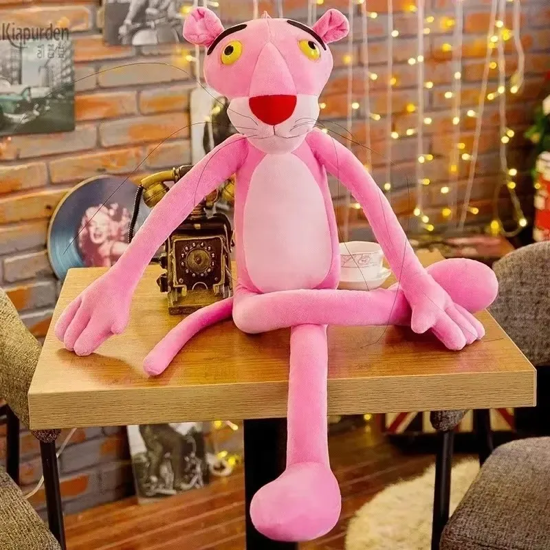 thumbnail image 1 of Muñeco de peluche de la Pantera Rosa kawaii de Disney, juguete de peluche de anime, muñeco de tela suave y lindo, almohada, juguete para niños y adultos, regalo de cumpleaños, 1 of 5