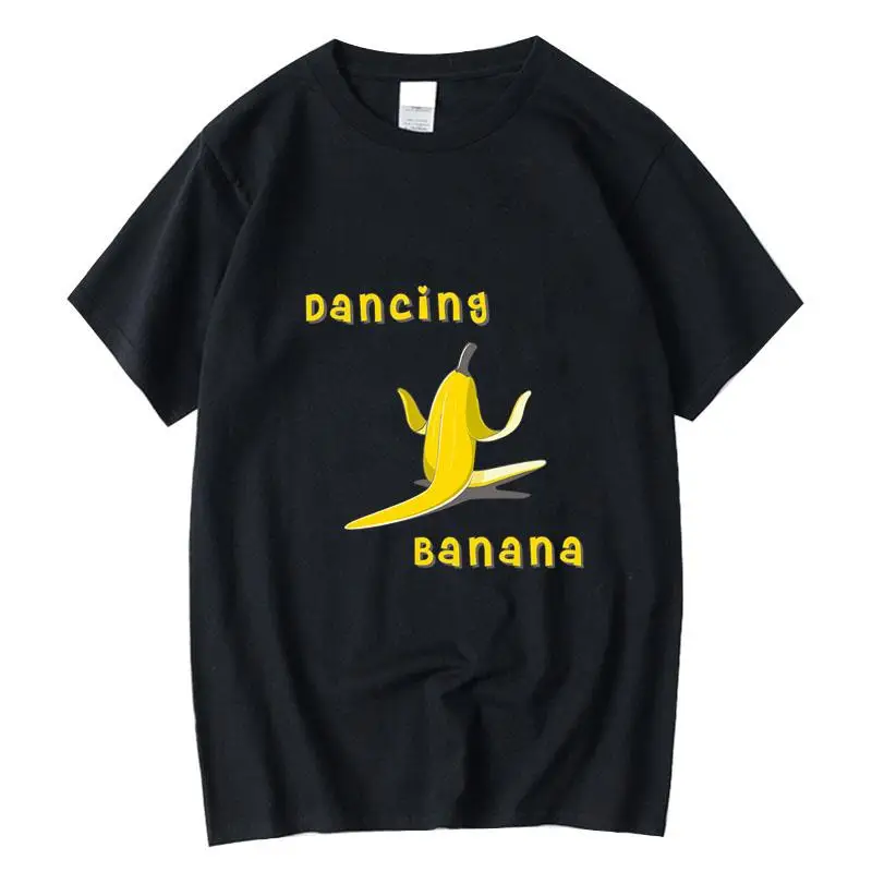 

Men's T-shirt 100% cotton casual funny banana Print loose o-neck cool t shirt for men short sleeve funny t-shirt male tees