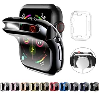 Coque de protection pour Apple Watch SE 9 8 7 6 5 4 38mm 40mm 41mm 42mm 44mm 45mm, accessoires de protection pour iWatch Ultra 3 2 1 49mm 1