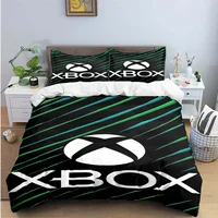 Cool Gamer X-XBox Print Bedding Sets Exquisite Bed Supplies Set Duvet Cover Bed Comforter Set Bedding Set Luxury Gift 2