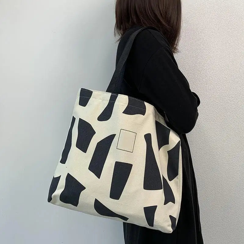 Bag For Women High-capacity Forest Style Versatile Student Class Bag Canvas Bag For Women Niche Design Shoulder Bag For Women