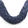 Natural Faceted AA Blue Sapphire Small Tiny Seed 2/3/4/5/6MM High Quality Loose Round Beads For Jewelry Making Bracelet Necklace 4