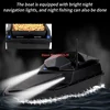 100GPS Positioning Waterproof Remote Control RC Bait Boat 500M 2KG Speed Cruise Big Large Hopper 100points GPS Nesting Boat Toys 3