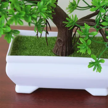 Beautiful Colorful Bonsai Tree Artificial Plant Flower Home Decor Pot Plant Fake Flower Potted Ornament For Home Room Garden Decoration 5