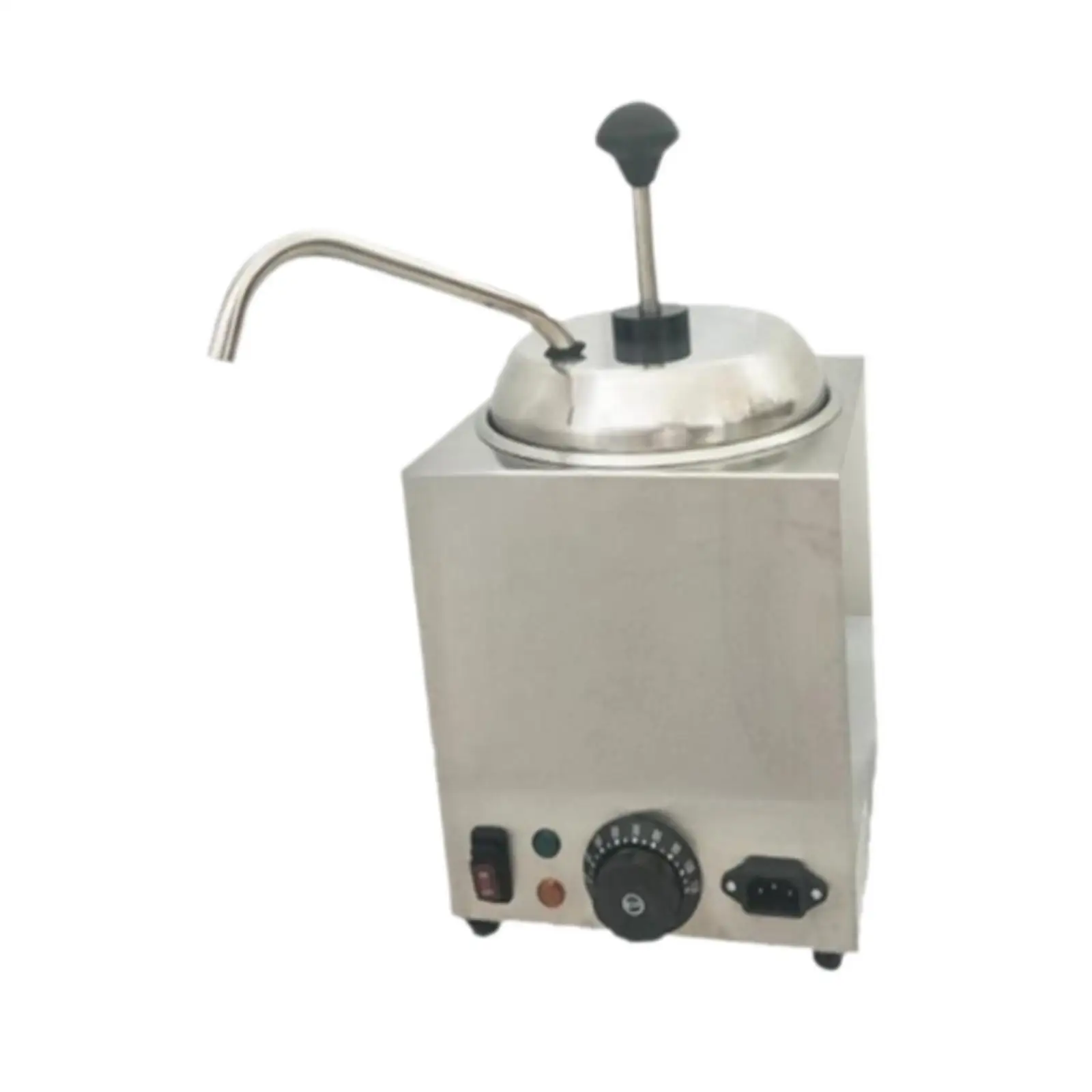 Nacho Cheese Machine Butter 2.5-3L Cheese Electric with Heated Pump Kitchen Nacho Cheese Dispenser Warmer 800W Cheese Dispenser