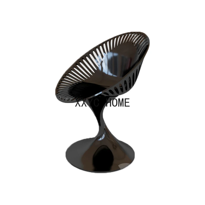 

Модный обеденный стол и стул из стекловолокна, кофейный столик, современный креативный стул, полый арт, уличное кресло с откидывающейся спинкой