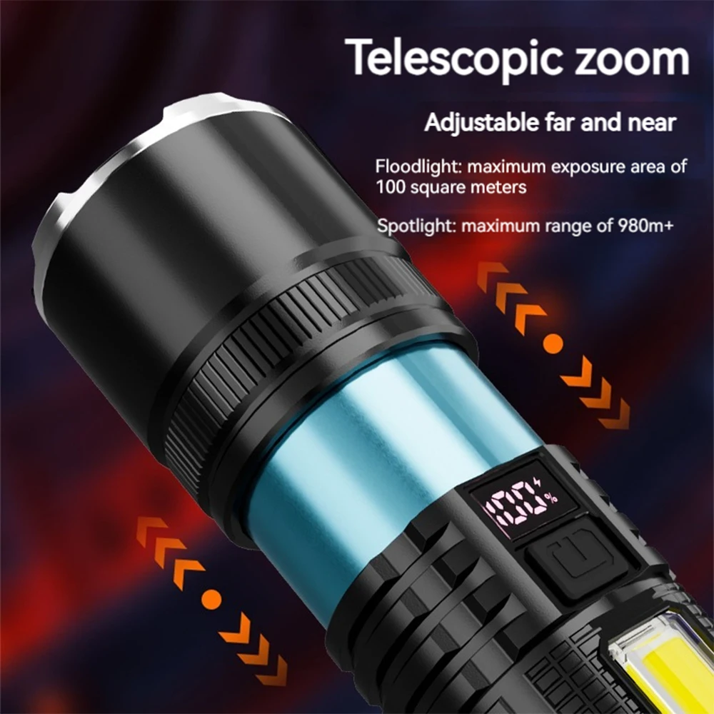 ޴ ġ, 40W COB   LED , USB ,   , ͸   ÷