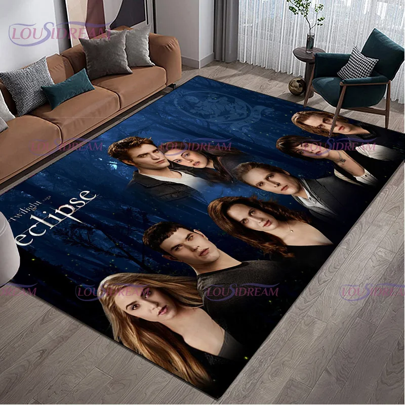 

The Twilight Saga Printed Carpet Living Room Bedroom Fashion Aesthetic Lover Non -slip Carpet Photography Prop Friend Gift
