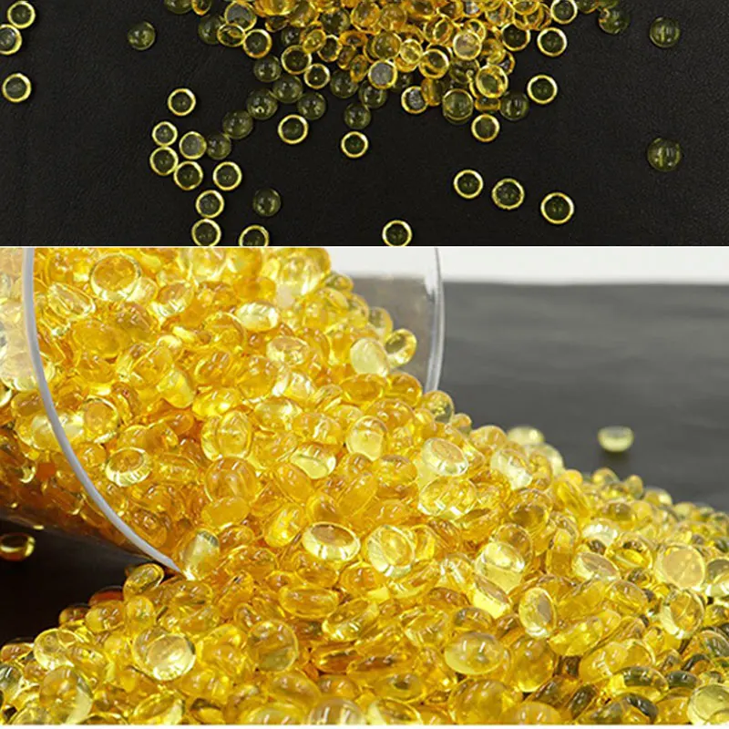 Hot melt adhesive glue 100G thermal binding yellow Hot glue 100g Italian hot melt adhesive Glue nail hair extension