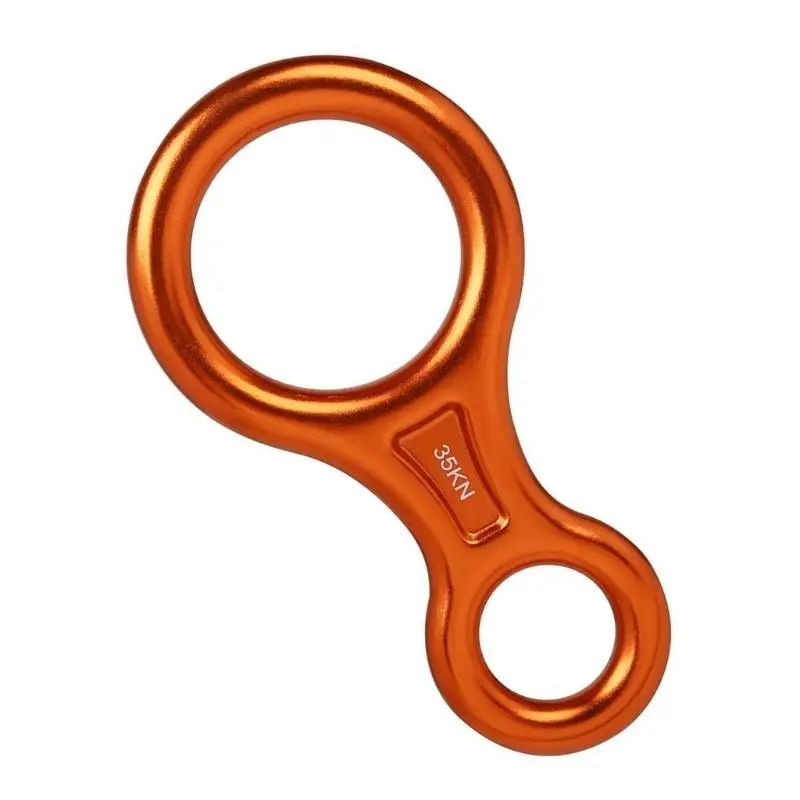 Heavy Duty 35kN Descender for Outdoor Recreation and Mountaineering