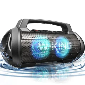 W-KING 70W RMS Bluetooth Portable Speaker,  Speaker Wireless Loud IPX6 Waterproof Bluetooth Speakers with Subwoofer/Bass Boost 1