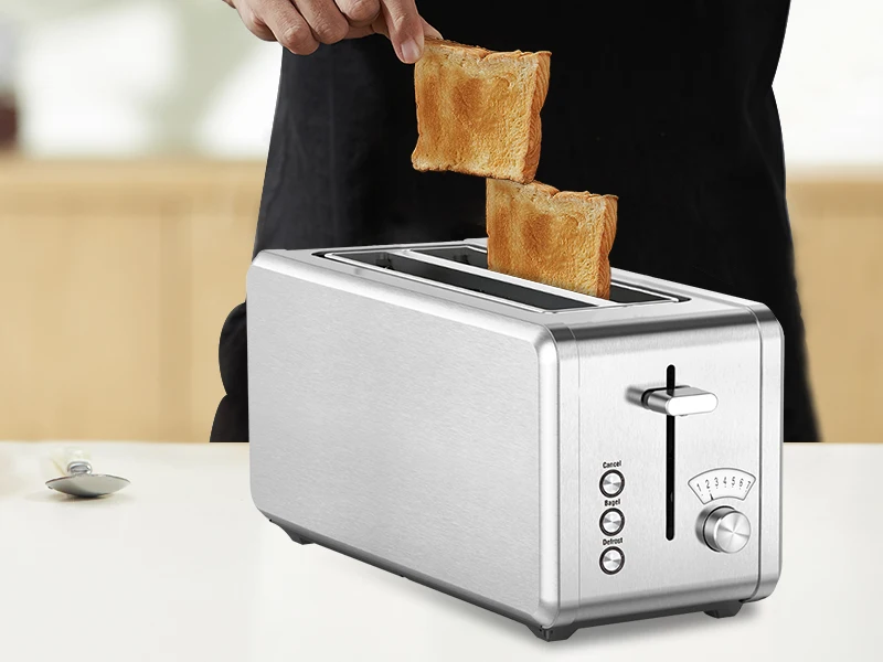 Long slot toaster