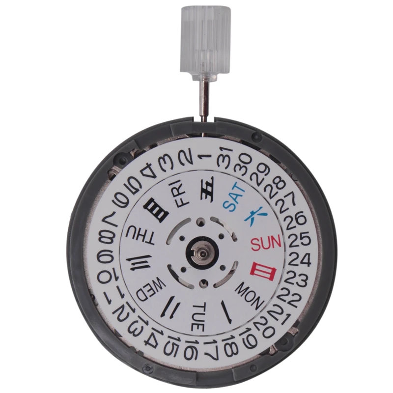 Movement NH36 Crown At 3.8 O'clock Mechanical Watch Replacement Movt For Diver's MOD Sub 24 Jewels