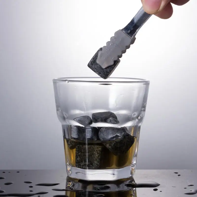 100 Natural Whiskey Stones Sipping Ice Cube Whisky Stone Whisky Rock Cooler Wedding Gift Favor Christmas Bar