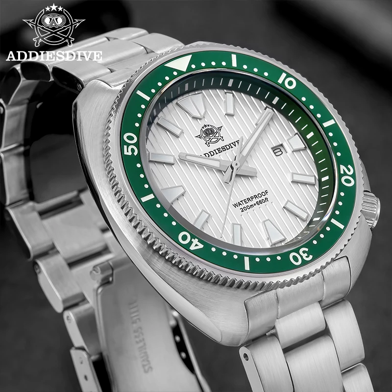 新品　ADDIESDIVE AD2507 ダイバーズ 200m防水 クォーツ 新品 ADDIESDIVE AD2507 ダイバーズ 200m防水 クォーツ Amazon