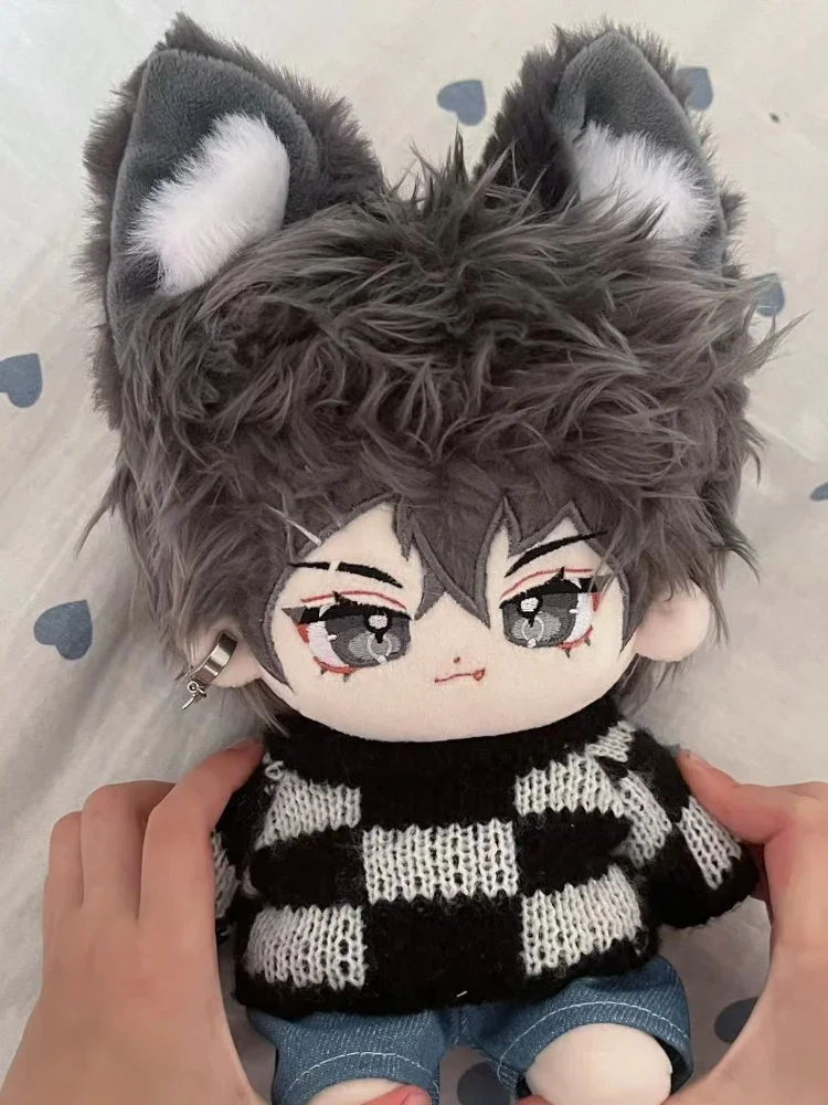 無属性ぬいぐるみ　20cm　2 体 無属性 ぬいぐるみ 20cm 着せ替えぬいぐるみ 獣耳付け男の子 着せ替え