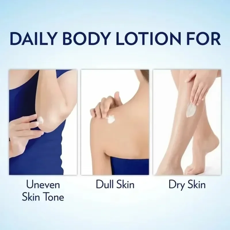 Vaseline Body Lotion Vitamin B3 Vaseline Nicotinamide Whitening Body Lotion Skin Care Healthy White Brightening Cream 400ML