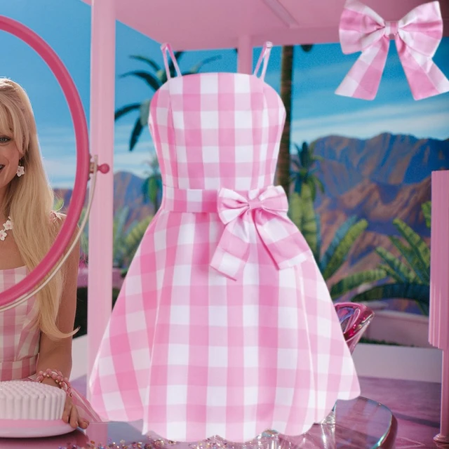 Disfraz Barbie Vestido de Cuadros para Niña y Adulto – Comercial REMAR