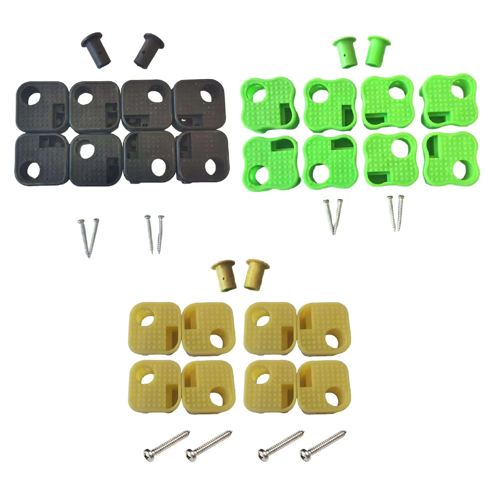 8Pcs Camping Chair Replacement Feet Outdoor Heavy Duty Portable Attachment