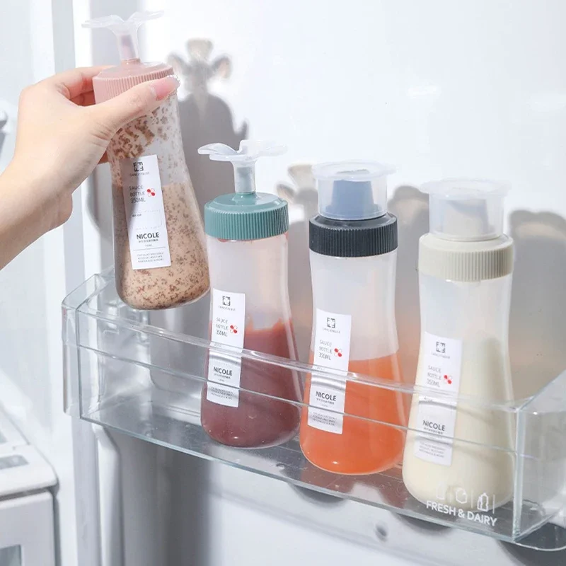 Oil Bottle Set for Condiments, Syrup, Ketchup, and Dressing Squeeze Bottles Perfect for Arts Crafts and Sauces Leak Proof