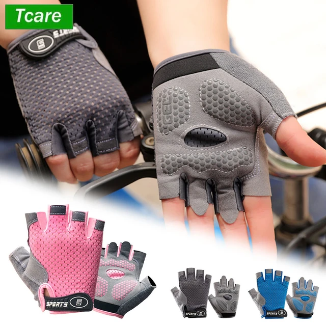 1 Pair Kids Sport Gloves, Kids Half Finger Gloves Cycling Gloves