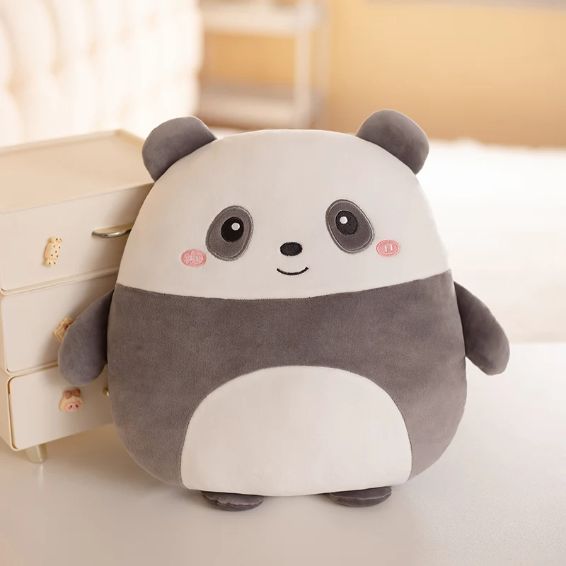Cuddly Kawaii Animal Plush Pillow - Soft and Squishy Plushie Toy