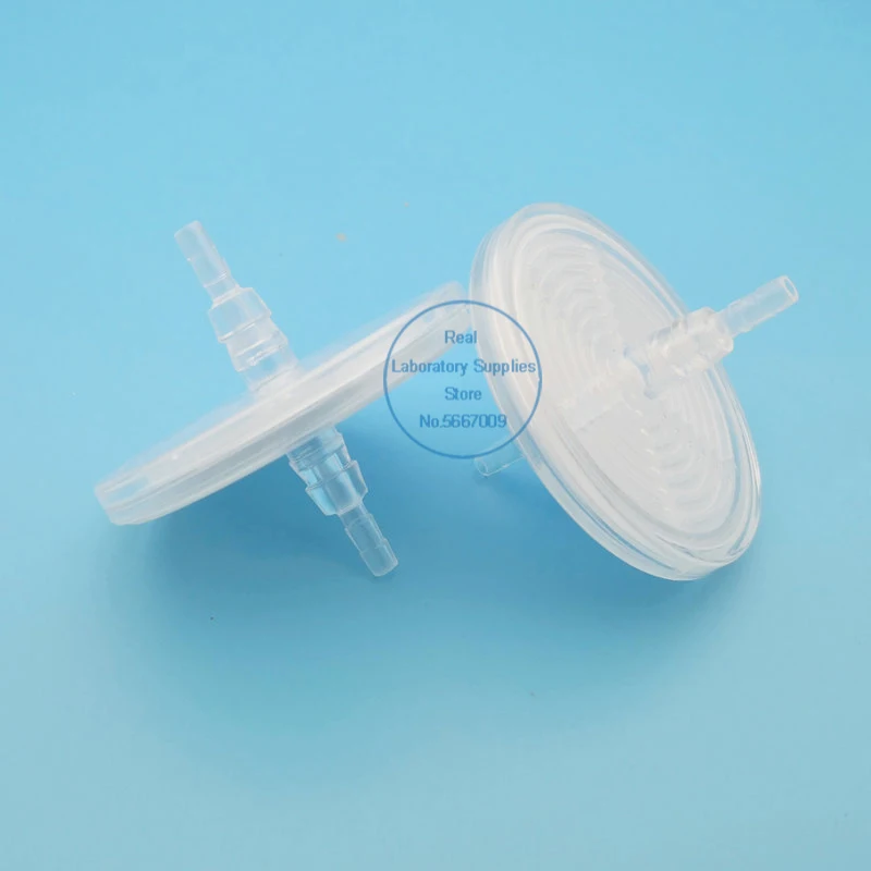 65mm 0.2um air filter with PTFE membrane for Medical sputum aspirator oxygen generator 2pcs/lot